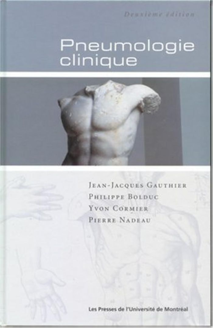 Couverture du livre « PNEUMOLOGIE CLINIQUE, 2E ED. » de Bolduc/cormier, librairie Les Contes Infusés à Corte