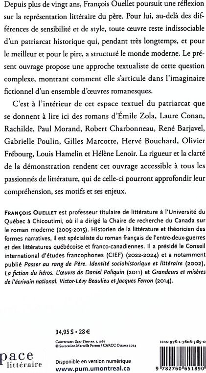 Quatrième de couverture de « L'Espace signifiant du texte : métaphore paternelle et significations collatérales »