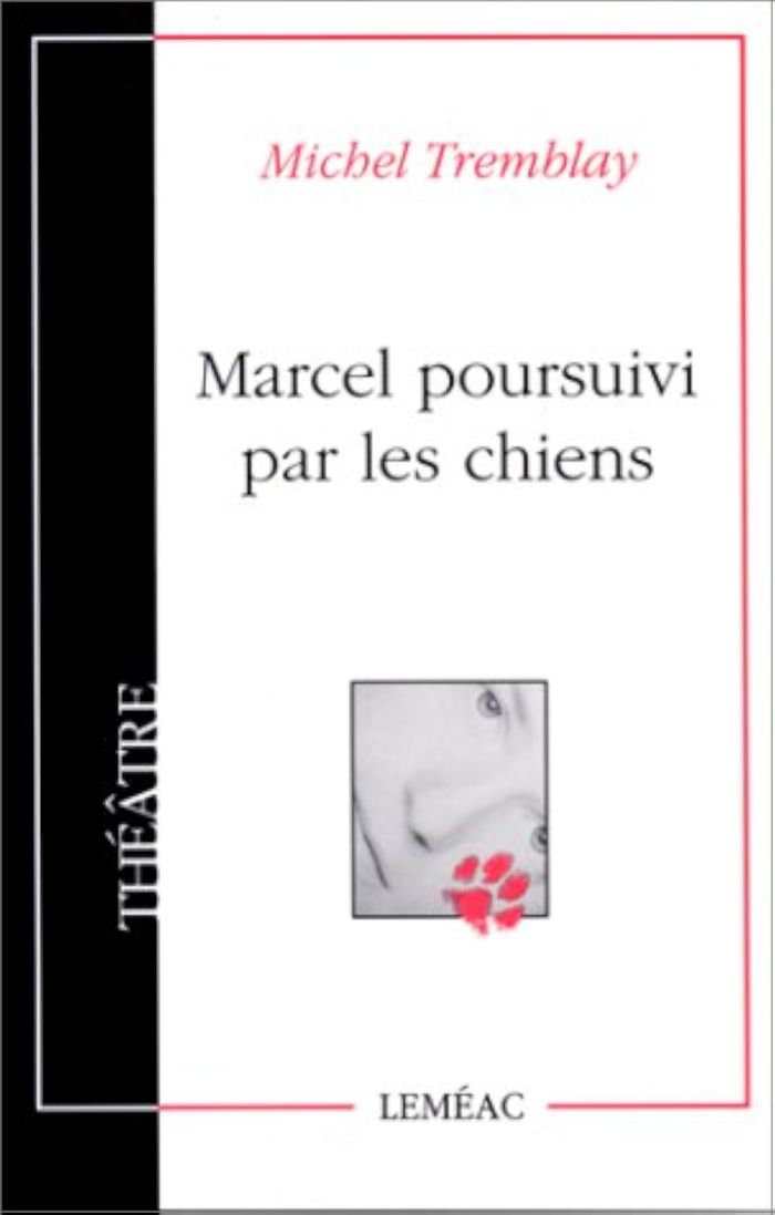 Couverture du livre « MARCEL POURSUIVI PAR LES CHIENS », librairie Les Contes Infusés à Corte