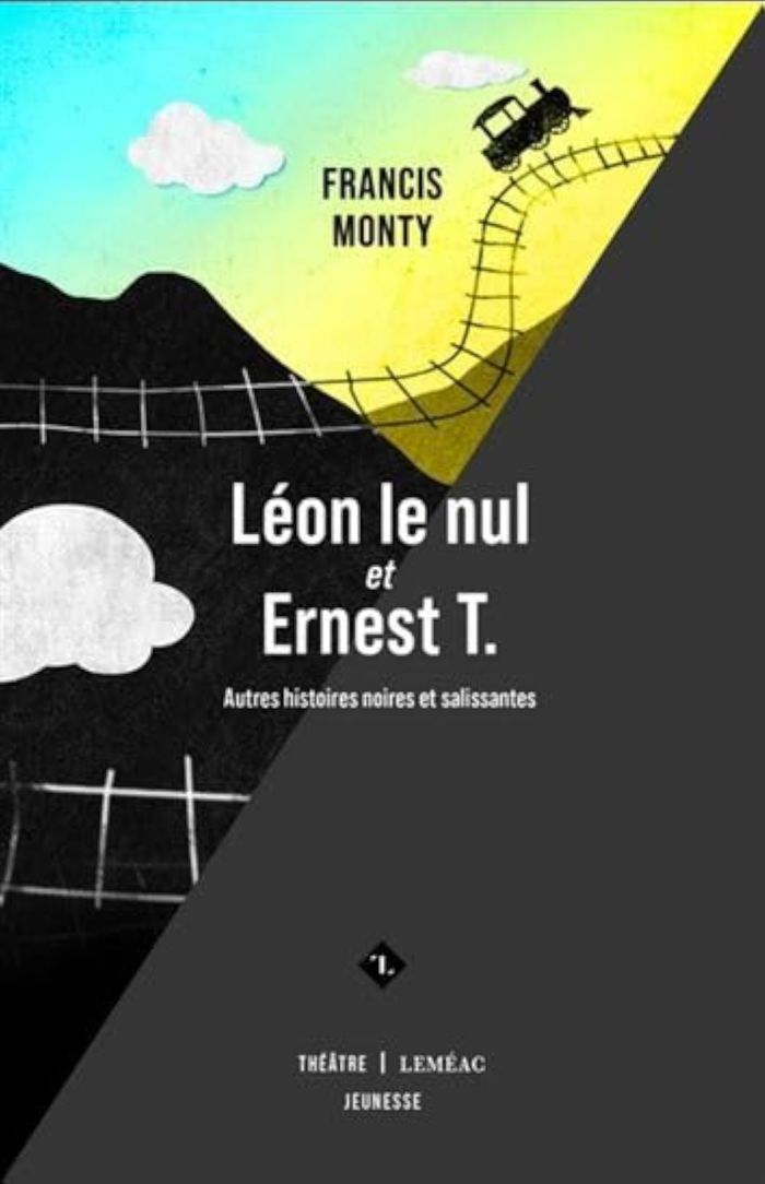 Couverture du livre « LEON LE NUL ET ERNEST T. AUTRES HISTOIRES NOIRES ET SALISSANTES », librairie Les Contes Infusés à Corte