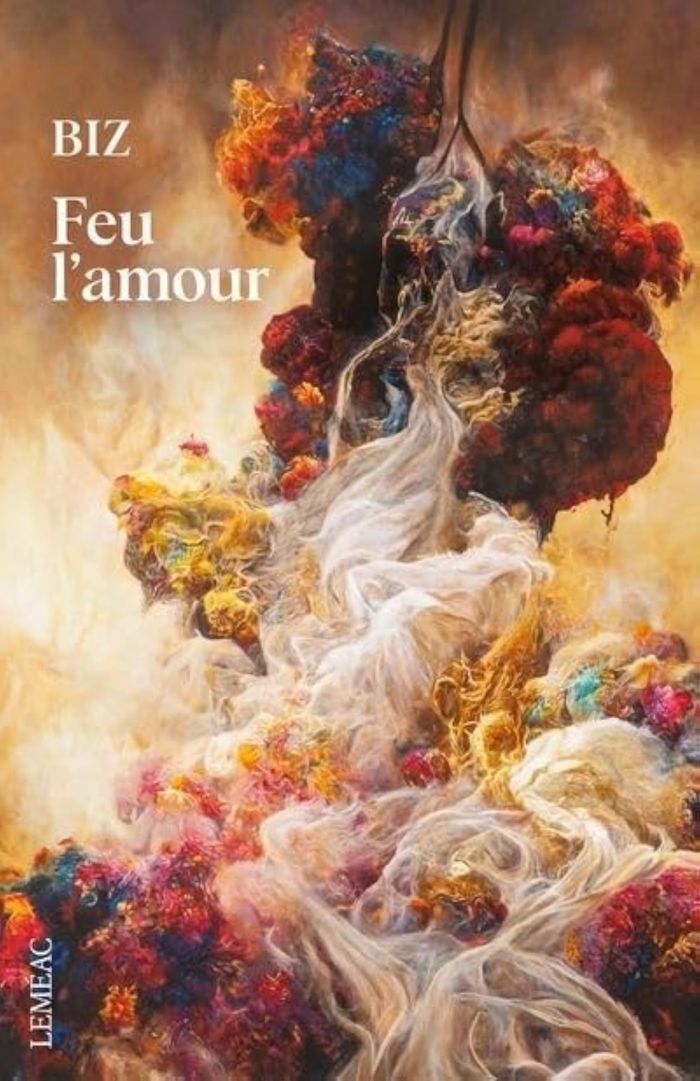 Couverture du livre « FEU L'AMOUR » de Biz, librairie Les Contes Infusés à Corte