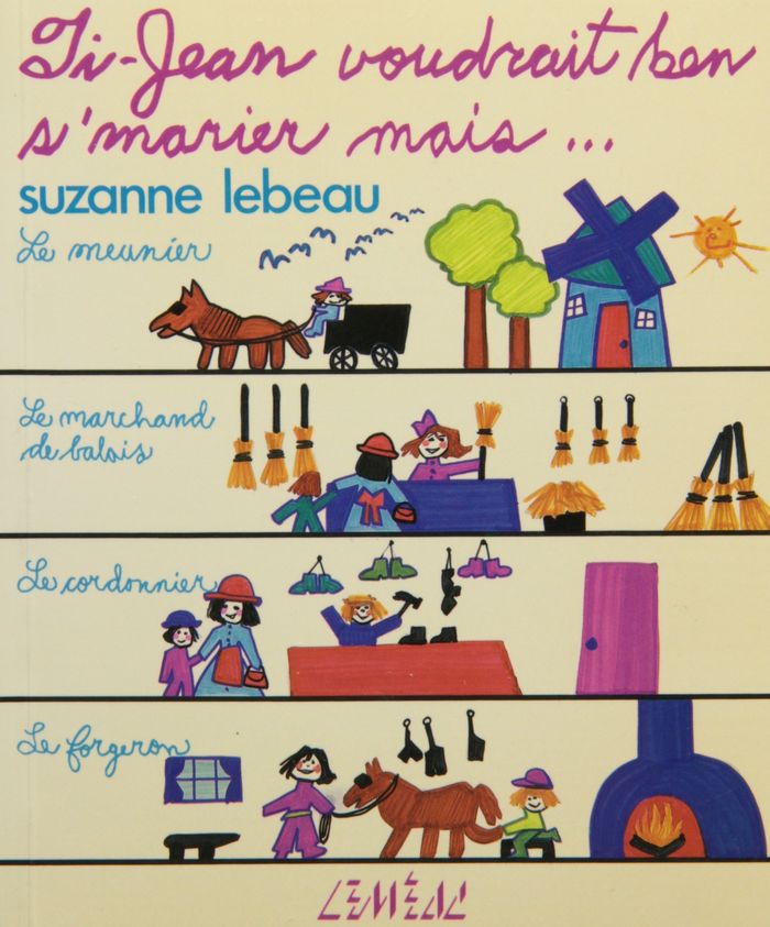 Couverture du livre « TI JEAN VOUDRAIT BEN S MARIER MAIS ... », librairie Les Contes Infusés à Corte