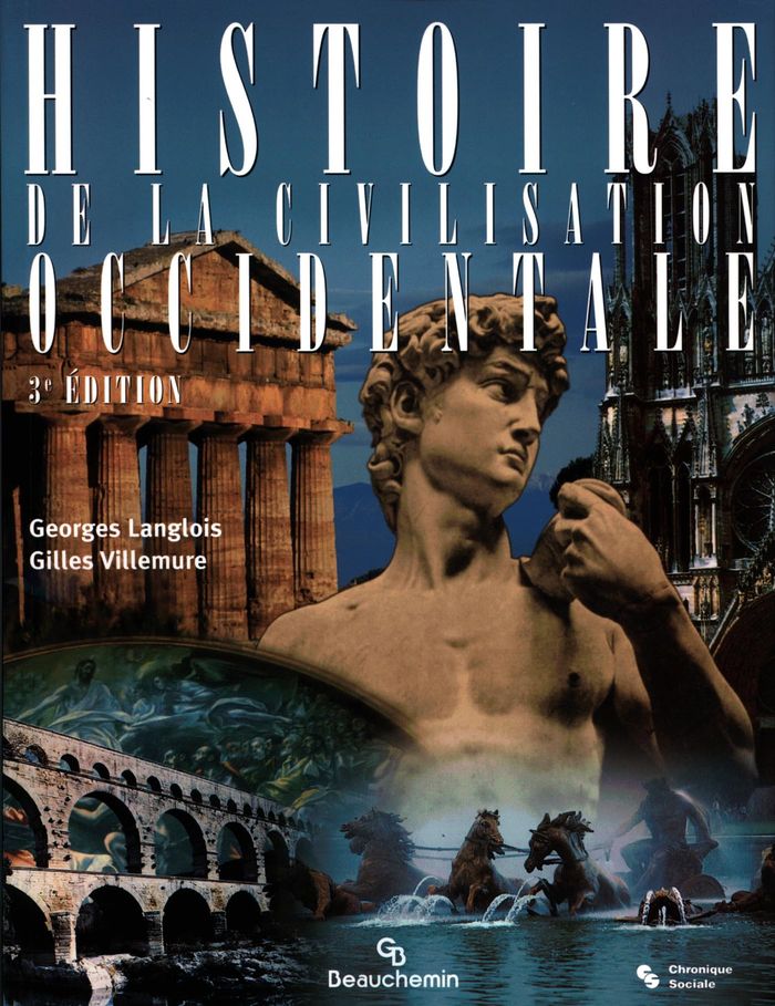 Couverture du livre « HISTOIRE DE LA CIVILISATION OCCIDENTALE », librairie Les Contes Infusés à Corte