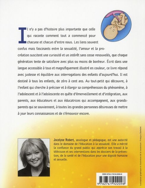 Quatrième de couverture de « L'HISTOIRE MERVEILLEUSE DE LA NAISSANCE »