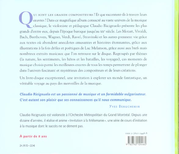 Quatrième de couverture de « COMPOSITEURS »