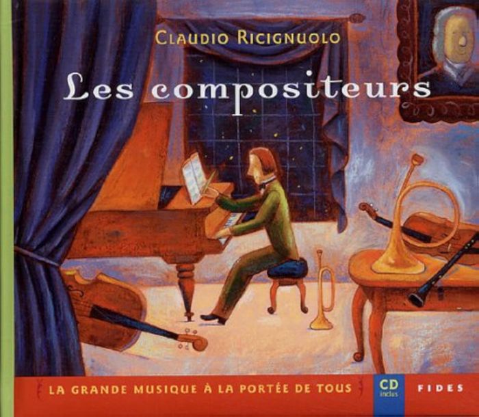 Couverture du livre « COMPOSITEURS » de F Ricignuolo, librairie Les Contes Infusés à Corte