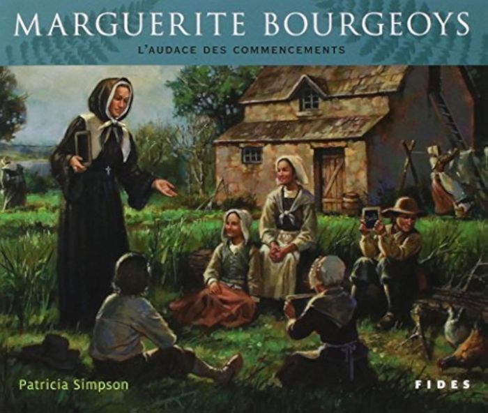 Couverture du livre « MARGUERITE BOURGEOYS » de P Simpson, librairie Les Contes Infusés à Corte