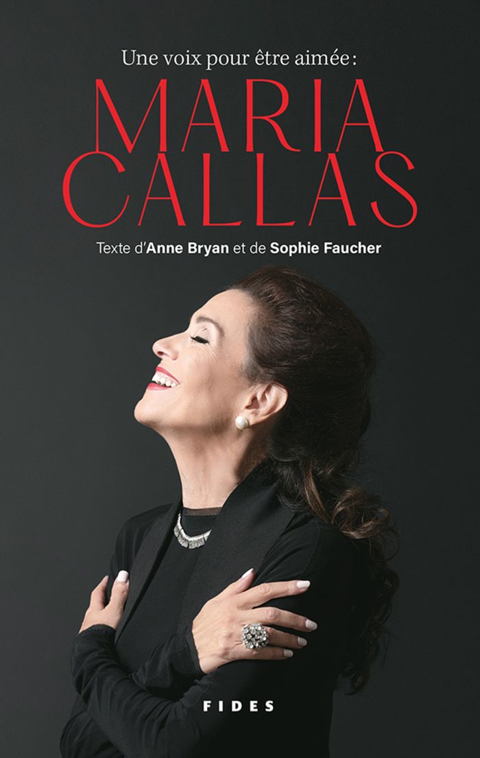 Couverture du livre « Une voix pour être aimée : Marias Callas » de Sophie Faucher, librairie Les Contes Infusés à Corte