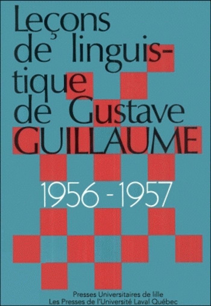Couverture du livre « LECONS DE LINGUISTIQUE DE GUSTAVE GUILLAUME V 05 STRUCTURE SEMIOL » de Gustave Guillaume, librairie Les Contes Infusés à Corte