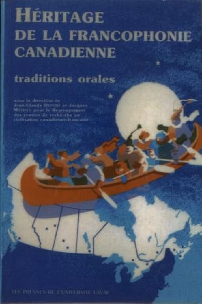 Couverture du livre « HERITAGE DE LA FRANCOPHONIE CANADIENNE » de Jean-Claude Dupont, librairie Les Contes Infusés à Corte