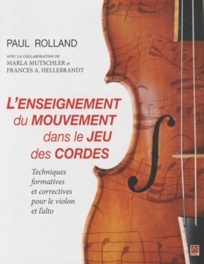 Couverture du livre « L'ENSEIGNEMENT DU MOUVEMENT DANS LE JEU DES CORDES », librairie Les Contes Infusés à Corte