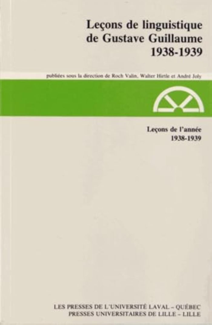 Couverture du livre « LECONS LINGUISTIQUE DE GUSTAVE GUILLAUME. TOME 12 » de Xxx, librairie Les Contes Infusés à Corte