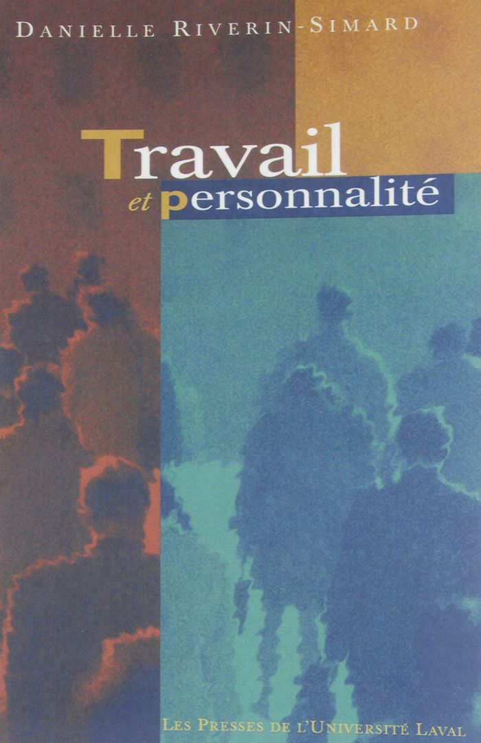 Couverture du livre « TRAVAIL ET PERSONNALITE » de Riverin Simard D, librairie Les Contes Infusés à Corte