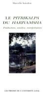 Couverture du livre « LE PITRIKALPA DU HARIVAMSHA », librairie Les Contes Infusés à Corte