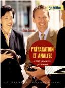 Couverture du livre « PREPARATION ET ANALYSE DES ETATS FINANCIERS » de Elise Cormier, librairie Les Contes Infusés à Corte