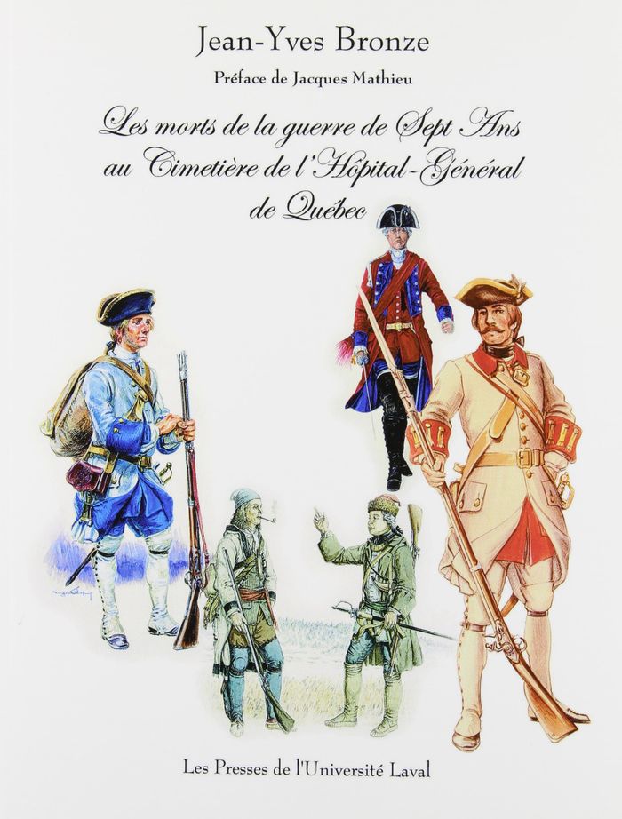 Couverture du livre « LES MORTS DE LA GUERRE DE SEPT ANS AU CIMETIERE DE L'HOPITAL-GENE » de Jean-Yves Bronze, librairie Les Contes Infusés à Corte