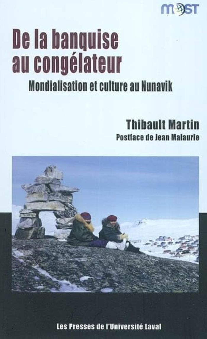 Couverture du livre « DE LA BANQUISE AU CONGELATEUR » de Thibault Martin, librairie Les Contes Infusés à Corte
