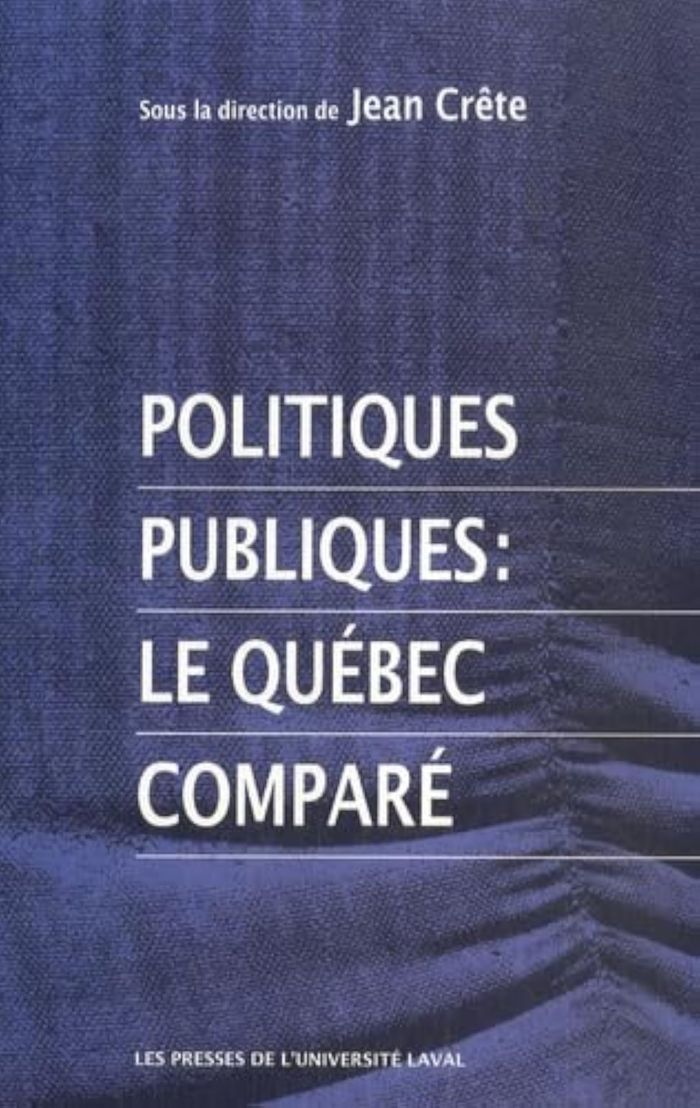 Couverture du livre « POLITIQUES PUBLIQUES LE QUEBEC COMPARE », librairie Les Contes Infusés à Corte