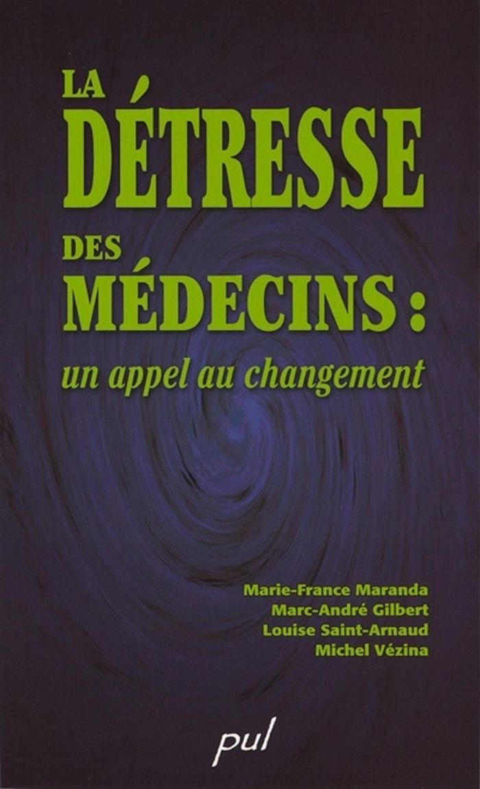 Couverture du livre « LA DETRESSE DES MEDECINS. UN APPEL AU CHANGEMENT » de Maranda, librairie Les Contes Infusés à Corte