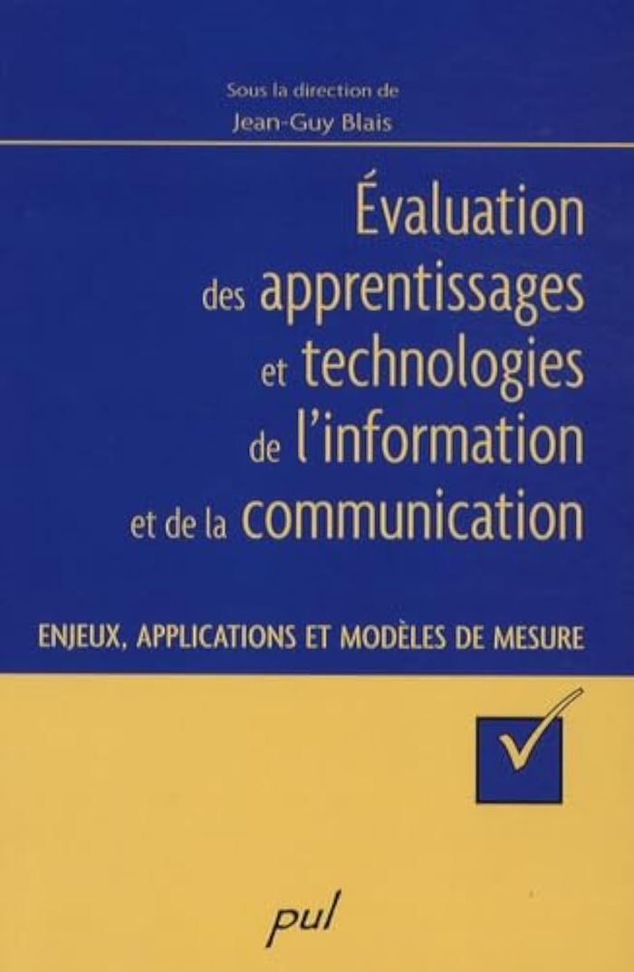 Couverture du livre « EVALUATION DES APPRENTISSAGESET TECHNOLOGIES DE L INFORMATION ET », librairie Les Contes Infusés à Corte