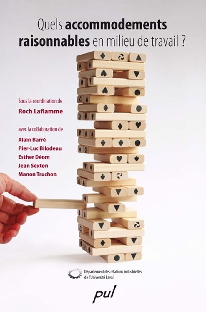 Couverture du livre « QUELS ACCOMMODEMENTS RAISONNABLES EN MILIEU DE TRAVAIL » de Roch Laflamme, librairie Les Contes Infusés à Corte