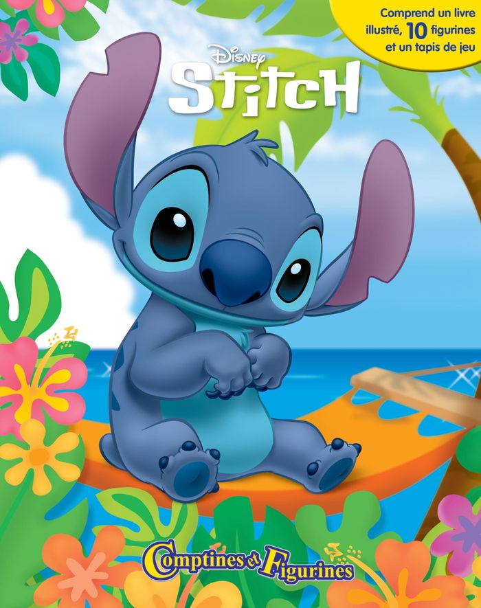 Couverture du livre « DISNEY STITCH » de Xxx, librairie Les Contes Infusés à Corte
