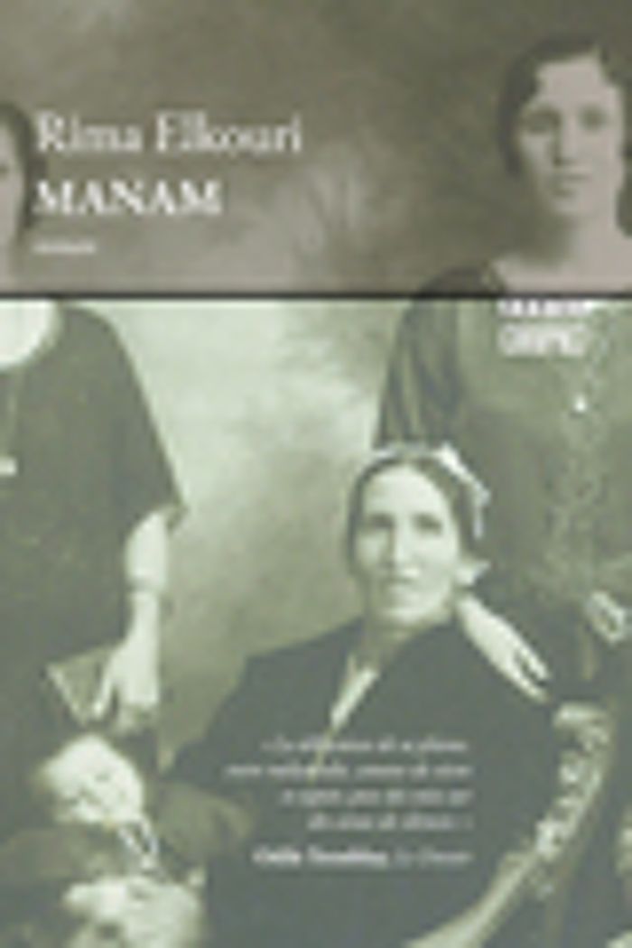 Couverture du livre « MANAM - POCHE » de Rima Elkouri, librairie Les Contes Infusés à Corte
