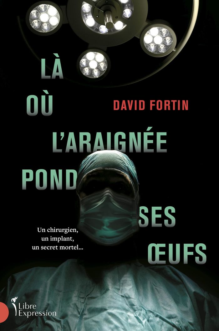 Couverture du livre « LA OU L'ARAIGNEE POND SES OEUFS » de David Fortin, librairie Les Contes Infusés à Corte