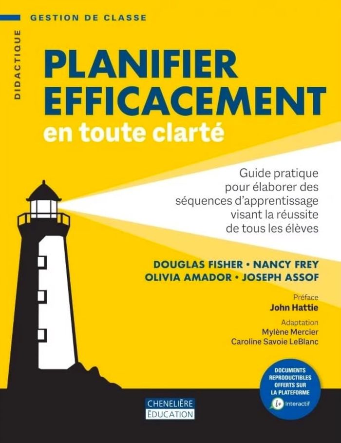Couverture du livre « PLANIFIER EFFICACEMENT EN TOUTE CLARTE » de Frey Nancy, Douglas, librairie Les Contes Infusés à Corte