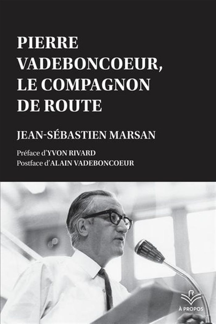 Couverture du livre « PIERRE VADEBONCOEUR, LE COMPAGNON DE ROUTE » de Jean-Sebastie Marsan, librairie Les Contes Infusés à Corte