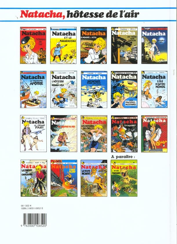 Quatrième de couverture de « NATACHA - TOME 4 - UN TRONE POUR NATACHA »