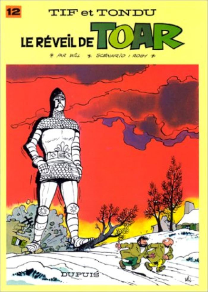 Couverture du livre « TIF ET TONDU - TOME 12 - LE REVEIL DE TOAR » de Will/rosy, librairie Les Contes Infusés à Corte