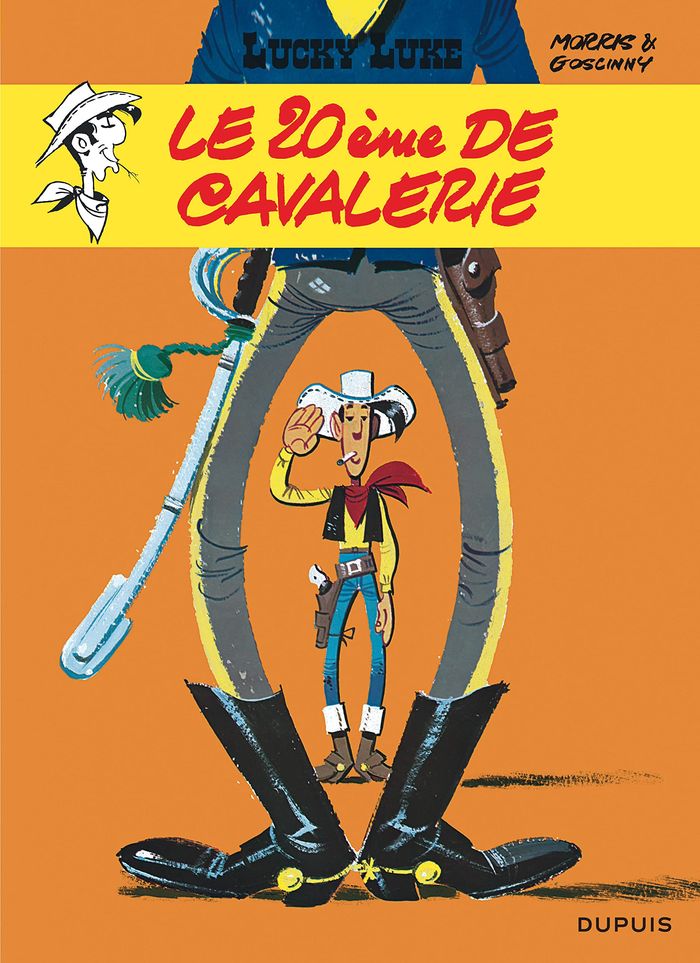 Couverture du livre « LUCKY LUKE - TOME 27 - LE 20E DE CAVALERIE » de Morris/goscinny, librairie Les Contes Infusés à Corte