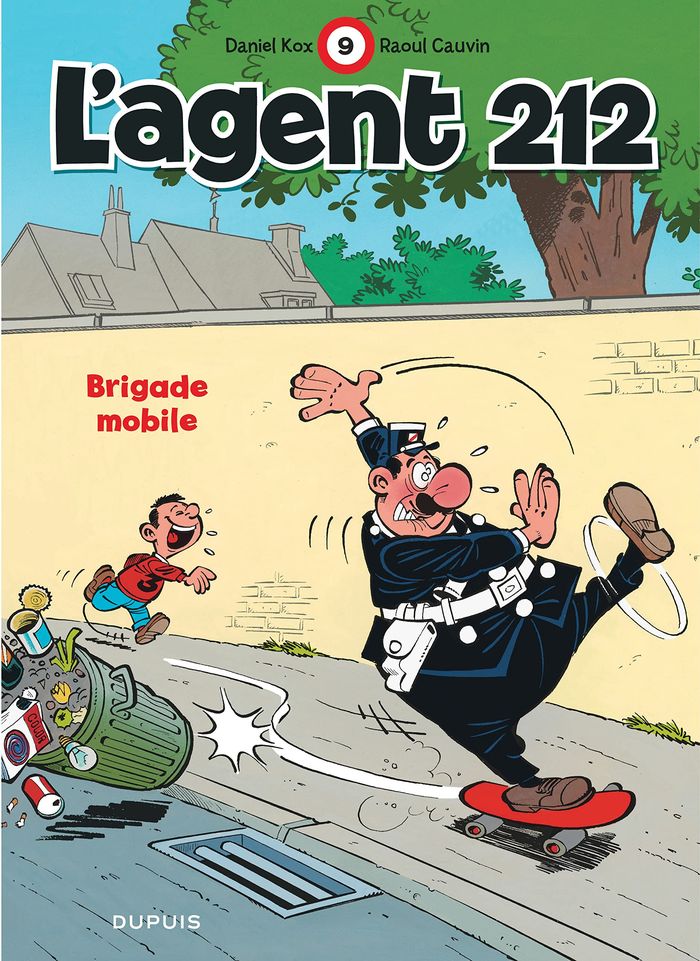 Couverture du livre « L'AGENT 212 - TOME 9 - BRIGADE MOBILE » de Cauvin/kox, librairie Les Contes Infusés à Corte