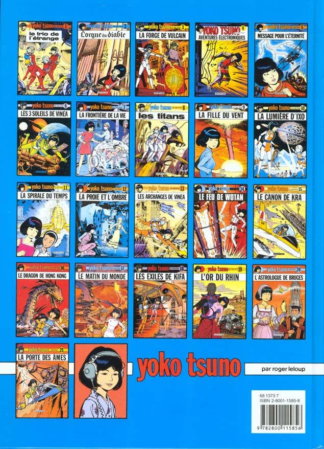 Quatrième de couverture de « YOKO TSUNO - TOME 17 - LE MATIN DU MONDE »