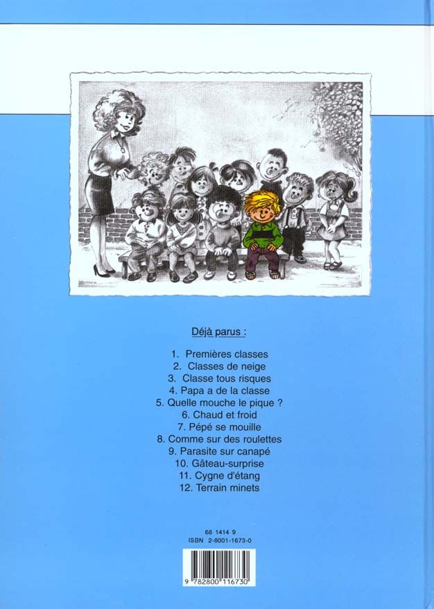 Quatrième de couverture de « CEDRIC - TOME 2 - CLASSES DE NEIGE »