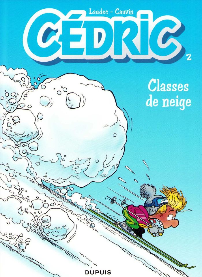 Couverture du livre « CEDRIC - TOME 2 - CLASSES DE NEIGE » de Laudec/cauvin, librairie Les Contes Infusés à Corte