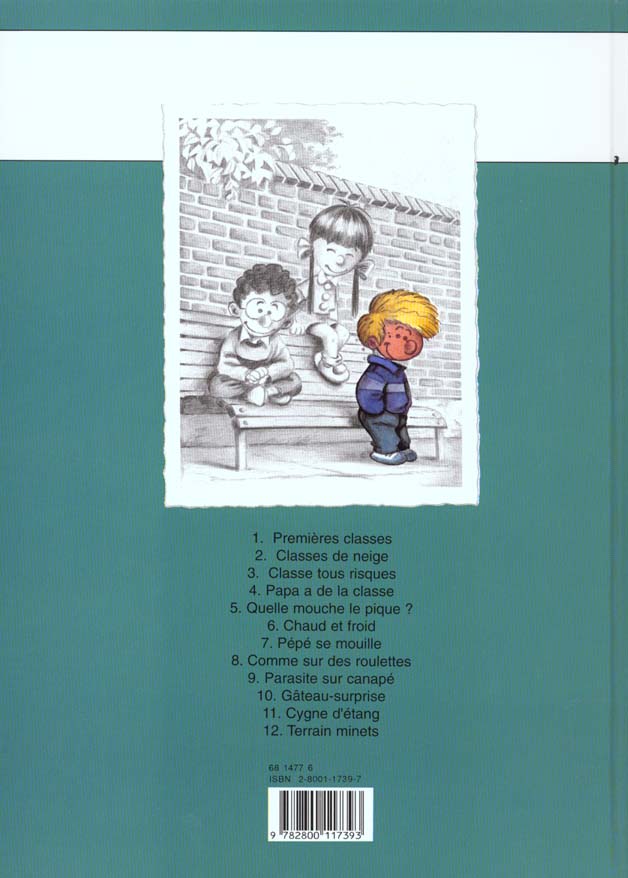 Quatrième de couverture de « CEDRIC - TOME 3 - CLASSE TOUS RISQUES »