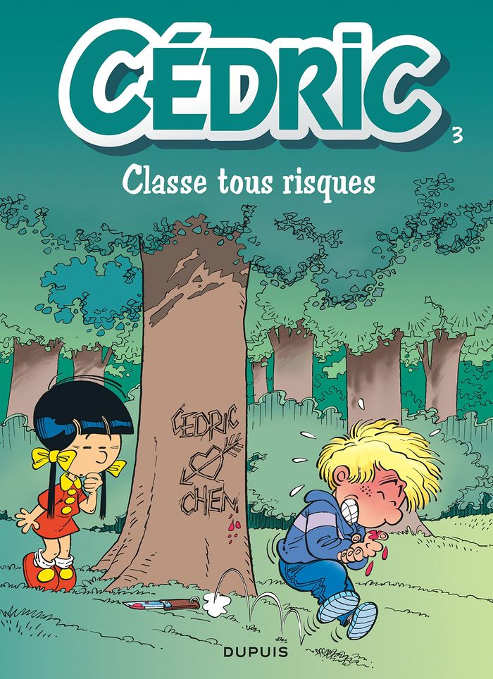 Couverture du livre « CEDRIC - TOME 3 - CLASSE TOUS RISQUES », librairie Les Contes Infusés à Corte