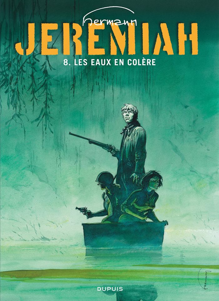 Couverture du livre « JEREMIAH - TOME 8 - LES EAUX DE COLERE » de Hermann, librairie Les Contes Infusés à Corte