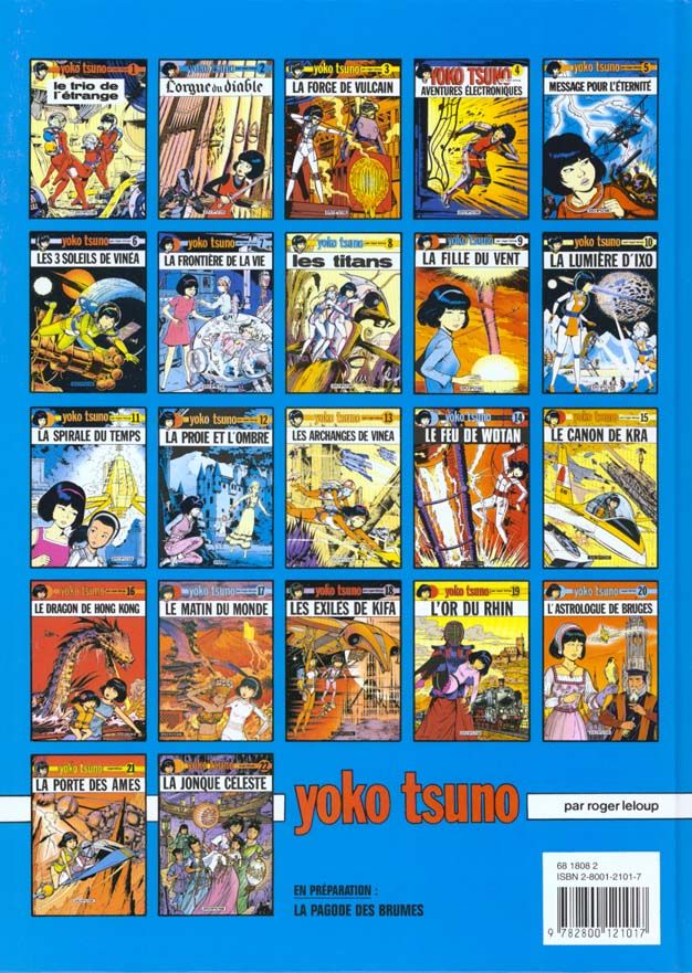 Quatrième de couverture de « YOKO TSUNO - TOME 20 - L'ASTROLOGUE DE BRUGES »