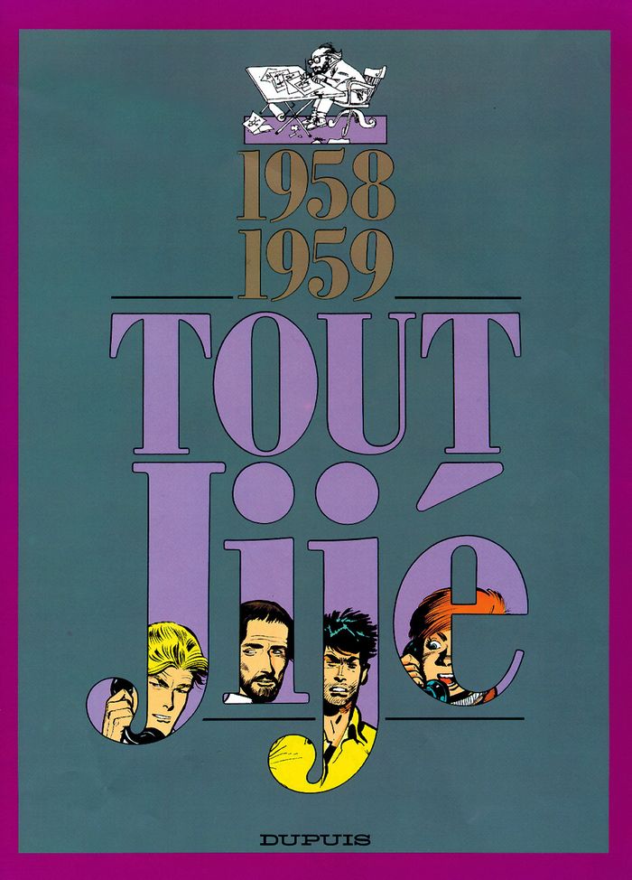 Couverture du livre « TOUT JIJE - TOME 7 - 1958-1959 » de Jije, librairie Les Contes Infusés à Corte