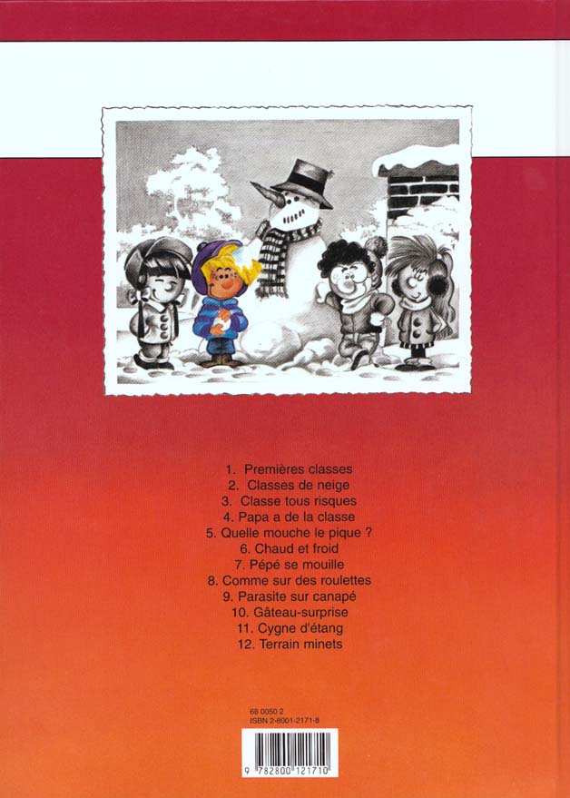 Quatrième de couverture de « CEDRIC - TOME 8 - COMME SUR DES ROULETTES »