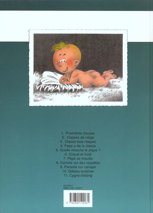 Quatrième de couverture de « CEDRIC - TOME 9 - PARASITE SUR CANAPE »