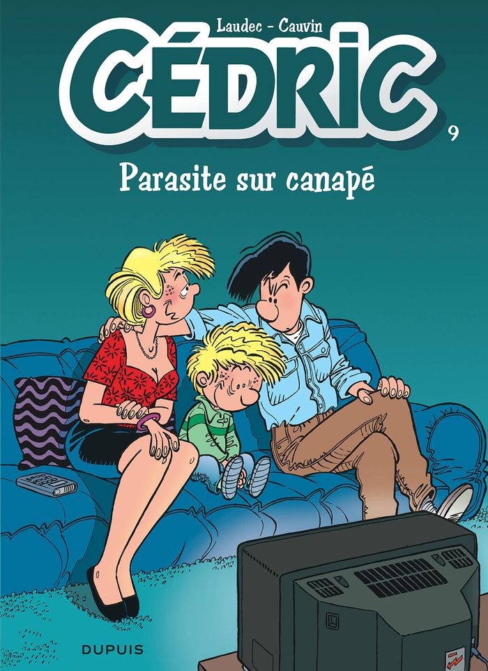 Couverture du livre « CEDRIC - TOME 9 - PARASITE SUR CANAPE » de Cauvin/laudec, librairie Les Contes Infusés à Corte