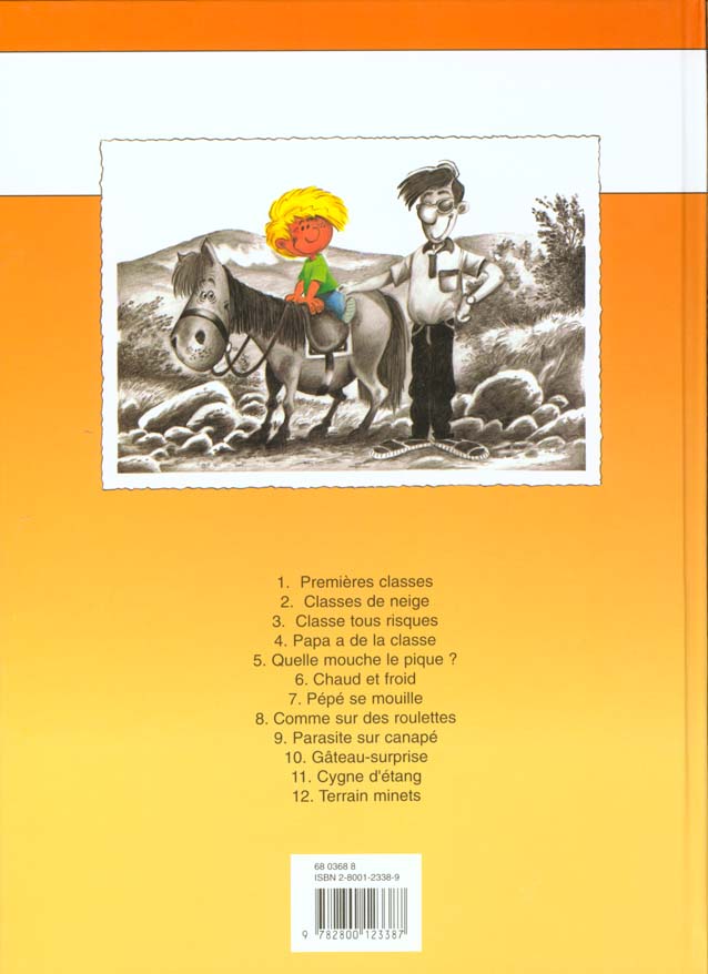 Quatrième de couverture de « CEDRIC - TOME 10 - GATEAU-SURPRISE »
