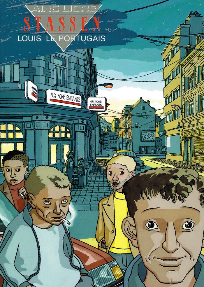 Couverture du livre « LOUIS LE PORTUGAIS » de Stassen, librairie Les Contes Infusés à Corte