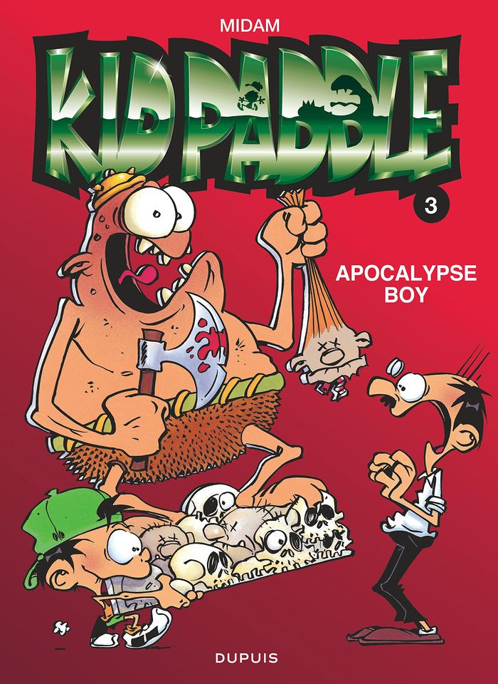 Couverture du livre « KID PADDLE - TOME 3 - APOCALYPSE BOY », librairie Les Contes Infusés à Corte