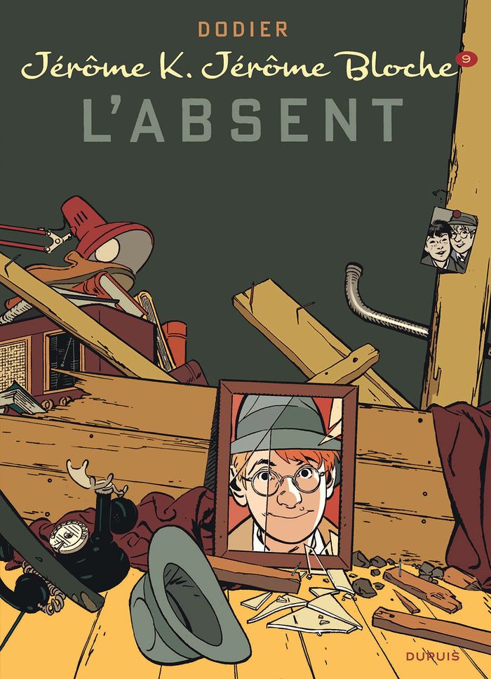 Couverture du livre « JEROME K. JEROME BLOCHE - TOME 9 - L'ABSENT », librairie Les Contes Infusés à Corte