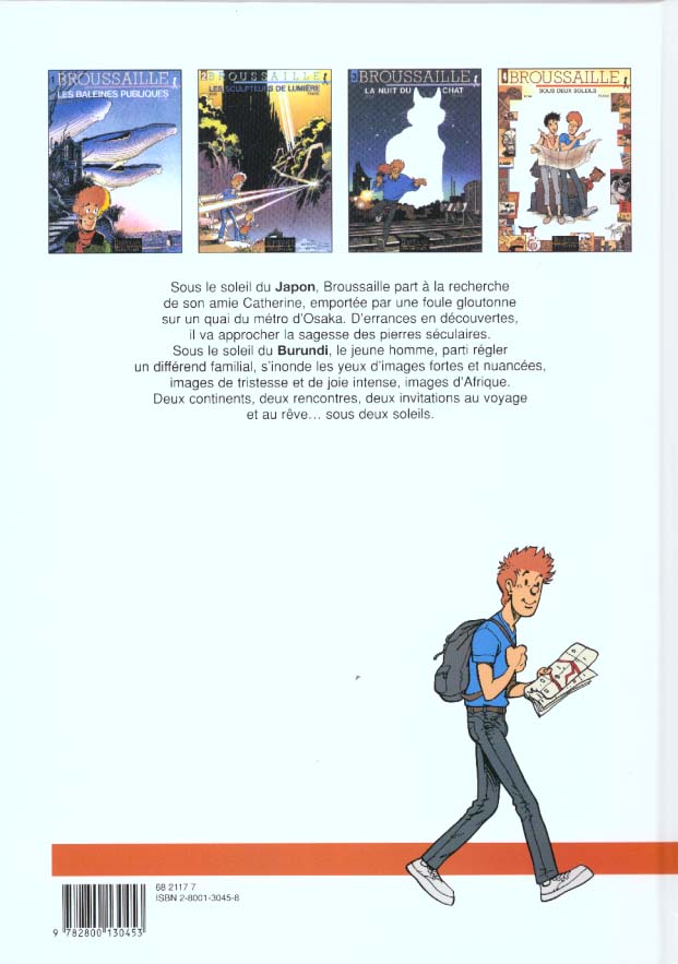 Quatrième de couverture de « BROUSSAILLE - TOME 4 - SOUS DEUX SOLEILS »